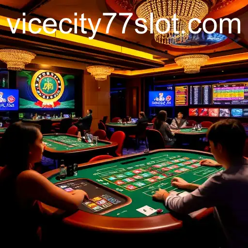 Explore the Thrilling World of Live Casino with ViceCity77